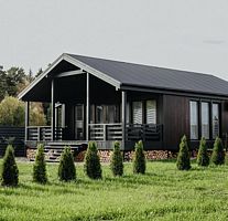 Двухместный коттедж двуспальная кровать, Глэмпинг VETVI HOME, деревня Лопотово