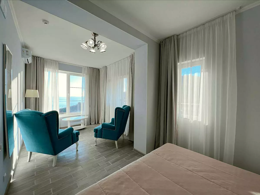 Делюкс Апартаменты 2-местный 2 комнатный