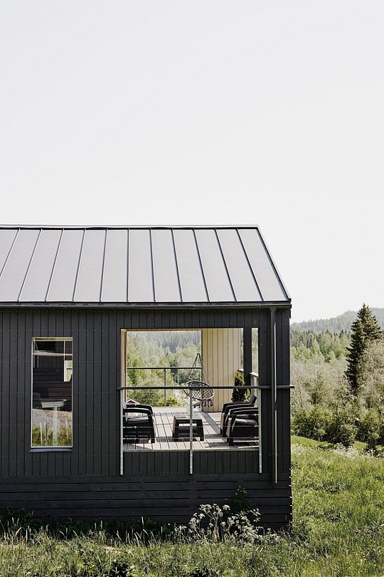 Коттедж 4-местный 1-комнатный №1