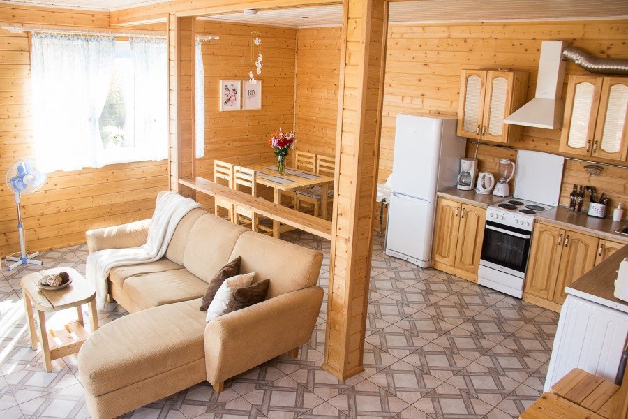 Коттедж 6-местный 4-комнатный (№1)