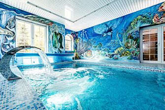 Частный дом Шикарный дом в Апрелевке с бассейном и сауной