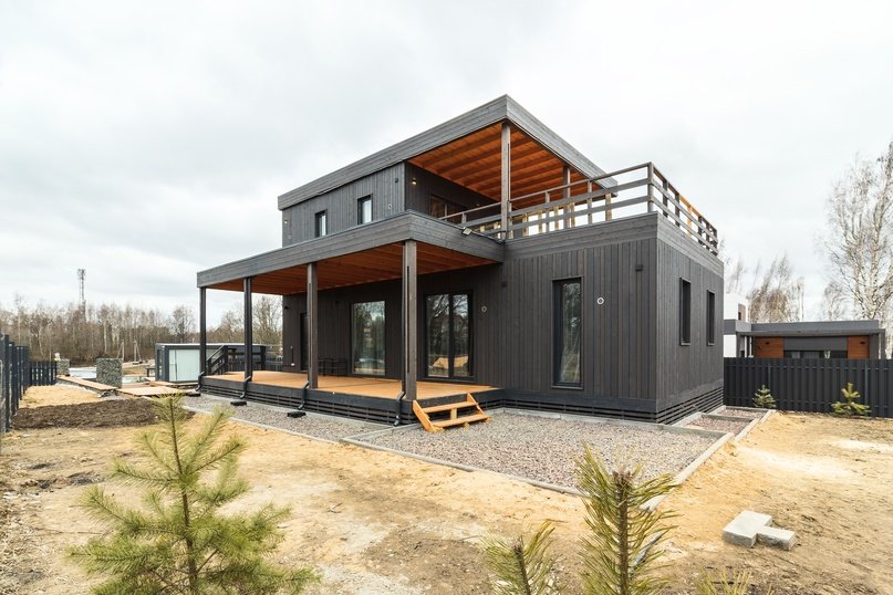 Коттедж 13-местный (Сосна, 4 спальни)