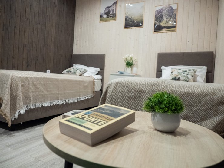 Коттедж 4-местный 2-комнатный (Ель)