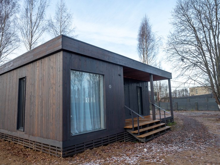 Коттедж 4-местный 2-комнатный (Ель)