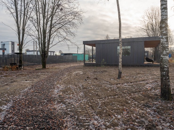 Коттедж 4-местный 2-комнатный (Ель)