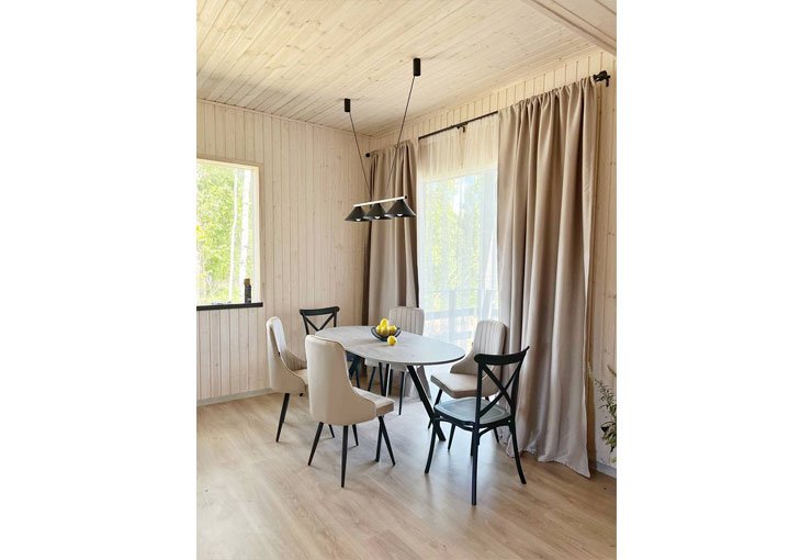 Коттедж 4-местный 2-комнатный (Кедр)