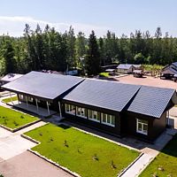 Двухместный номер Стандартный двуспальная кровать, База отдыха Усадьба Лебяжье, деревня Черная Лахта