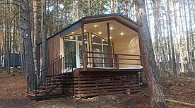 Дом Barn № 4 Номера домов: Дом Barn № 4, Глэмпинг A-frame, Белорецк