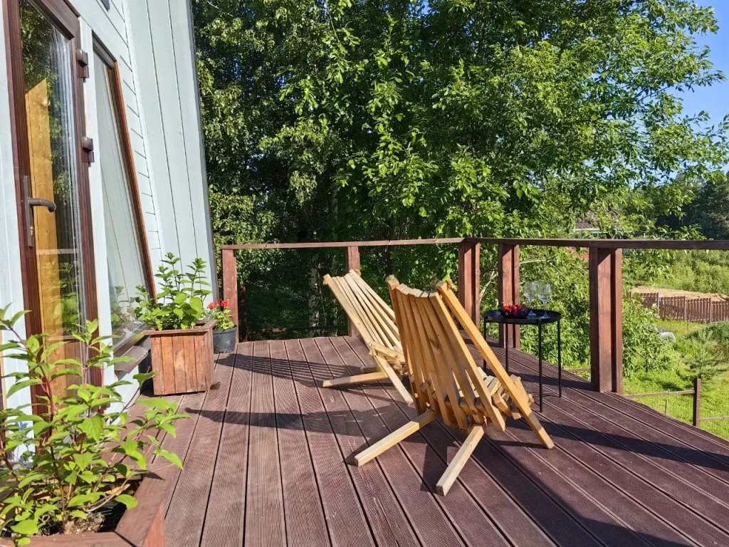 Частный дом A-frame с сауной у Игоры, Ленинградская область: фото 2