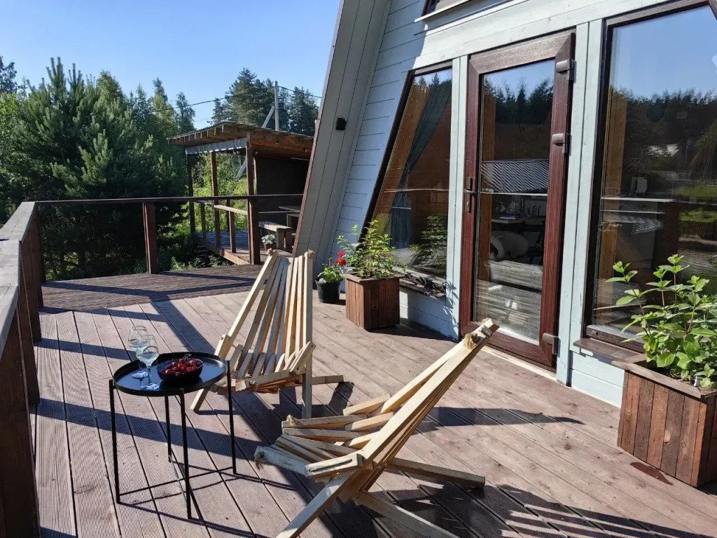 Частный дом A-frame с сауной у Игоры, Ленинградская область: фото 4
