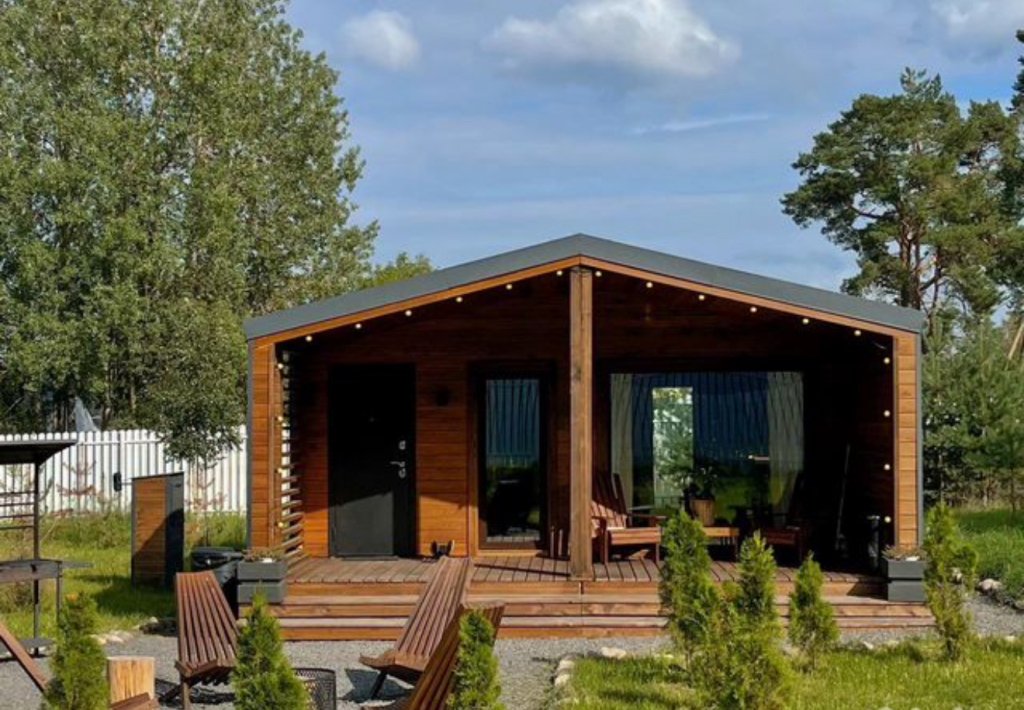 Частный дом у леса, деревня Борисово, Ленинградская область