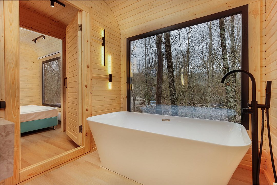 Домик 2-местный 1-комнатный (Evergreen)