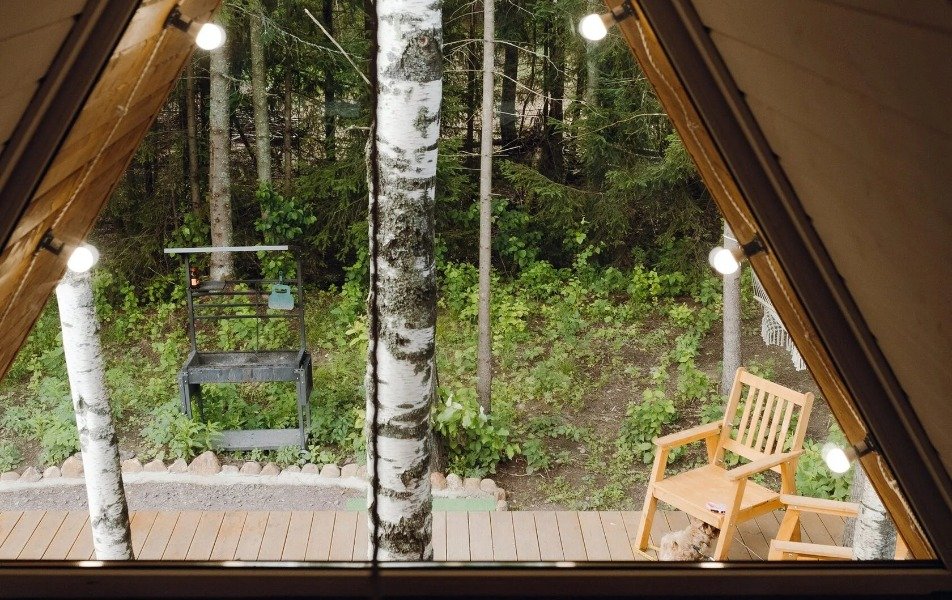 Афрейм 4-местный 1-комнатный (Треугольный)