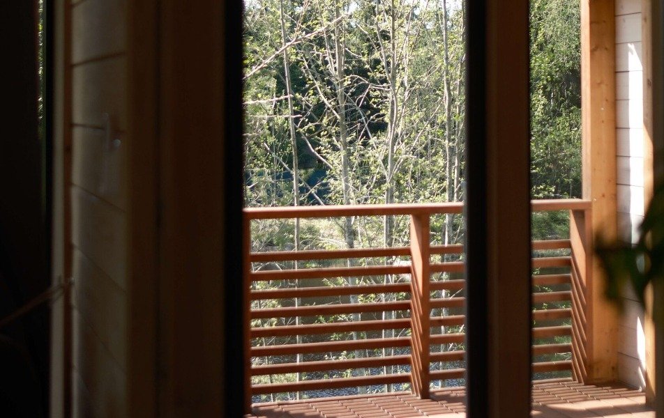 Домик 6-местный 2-комнатный (Комфорт у озера)