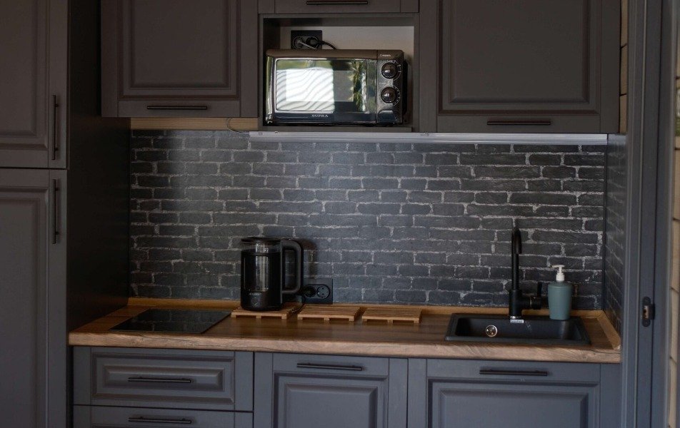 Домик 6-местный 2-комнатный (Комфорт у озера)