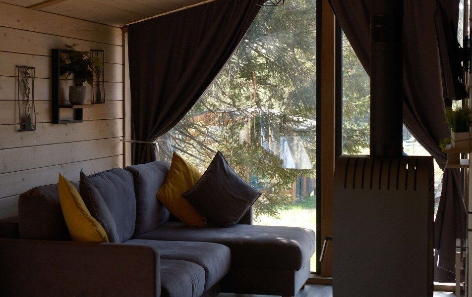 Домик 6-местный 2-комнатный (Комфорт)