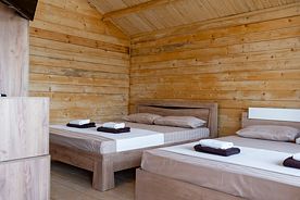 Семейный 4-местный 1-комнатный, Коттеджный комплекс Поляна, Алахадзы