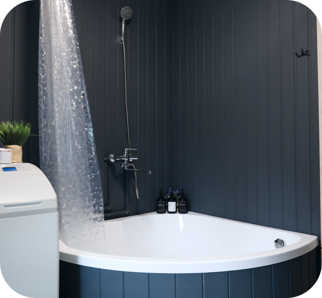 Коттедж 2-местный 2-комнатный (Мятный Лофт)