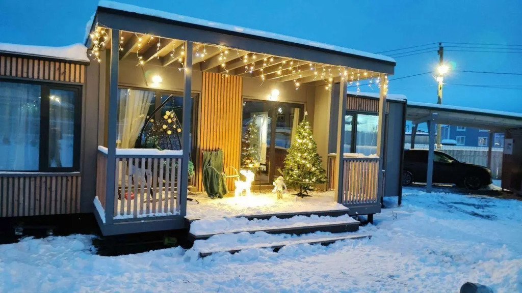 Дом на Oзерe Cухoдoльcкое, Ленинградская область: фото 2