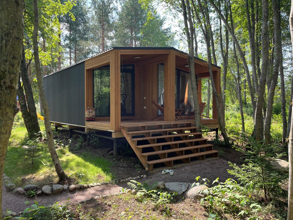 Коттедж Аскелма-Ольха, Ленинградская область, деревня Васильево 