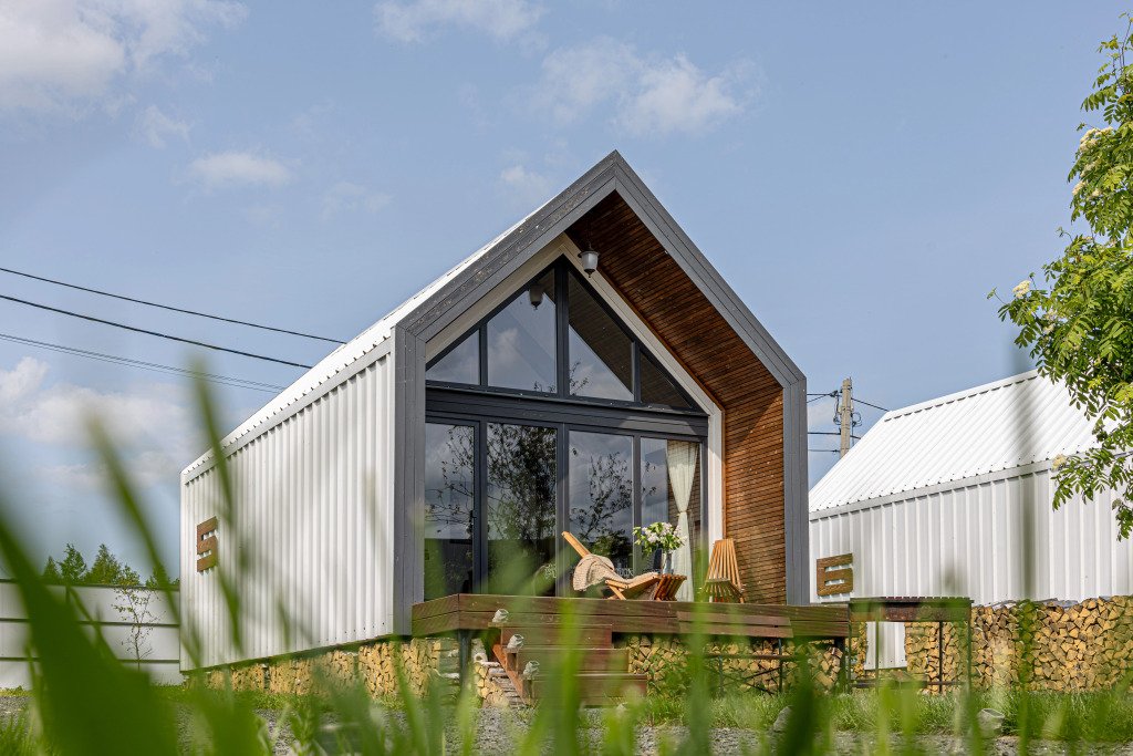 Частный дом Современный новый загородный, Ломоносовский район, Ленинградская область