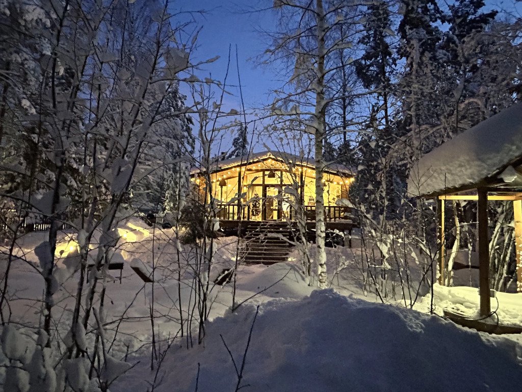 Частный дом у озера с террасой Сосновый дом, Ленинградская область: фото 5