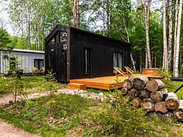 Коттедж № 11 с красивым видом из окна, База Отдыха  БарнХаус, Выборгский район