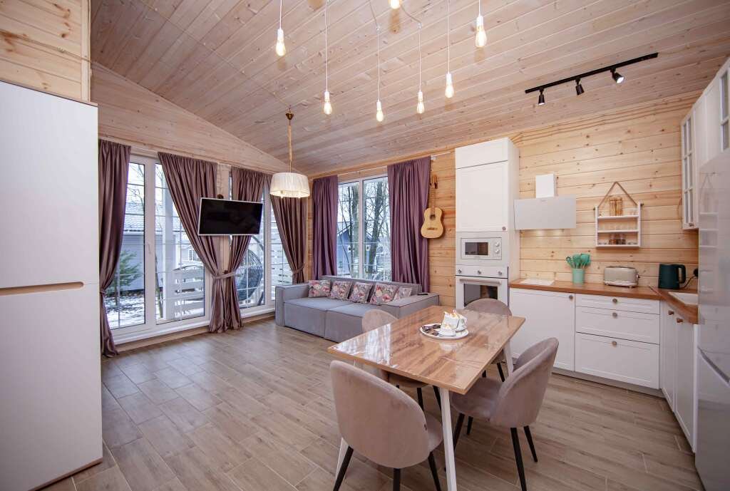 Вилла Аппалачи с сауной в Коробицыно, Ленинградская область, поселок Коробицыно поселок Волочаевка