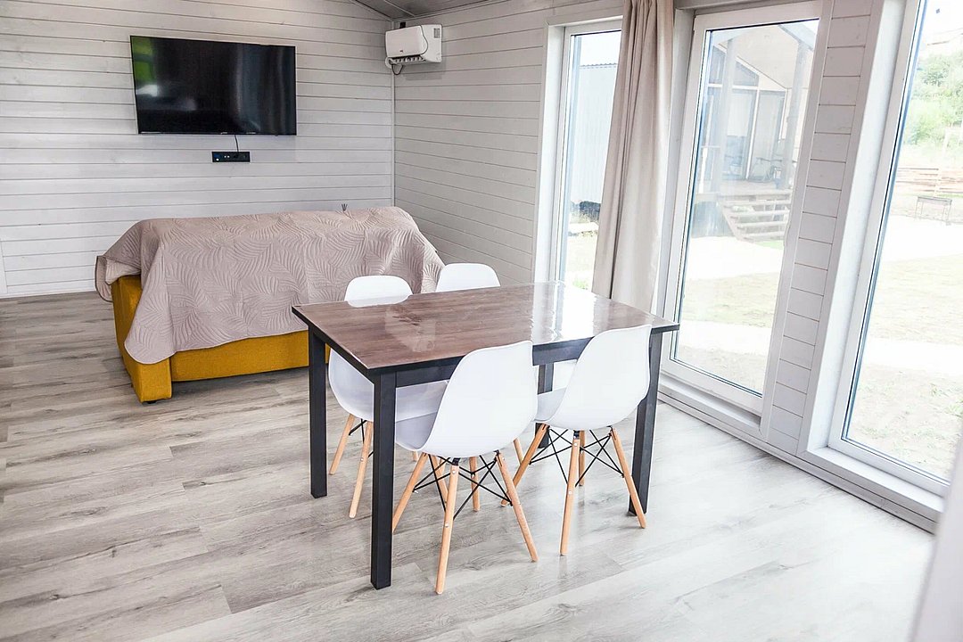 Дом 2-местный 1-комнатный (№1, Лес и Волга Плюс)