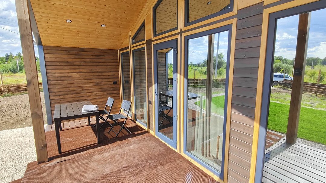 Дом 2-местный 1-комнатный (№1, Лес и Волга Плюс)