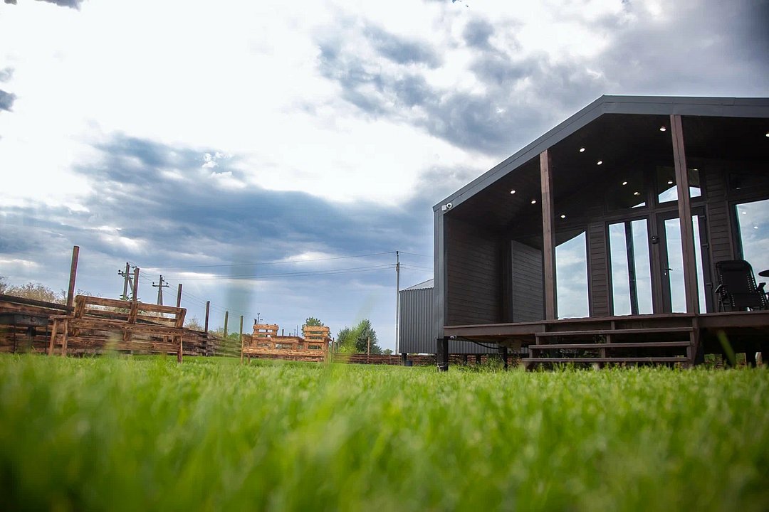 Дом 2-местный 2-комнатный (№2, вид на Волгу)