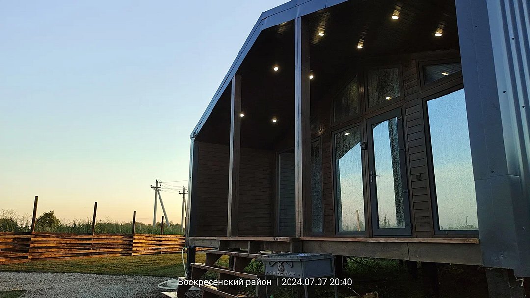 Дом 2-местный 2-комнатный (№2, вид на Волгу)