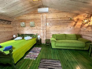 Дом 4-местный 1-комнатный (Трава)