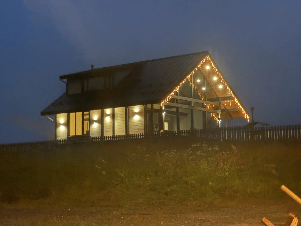 Частный дом Новый Уютный на Берегу Мичуринского Озера (Фахверк), Ленинградская область: фото 2