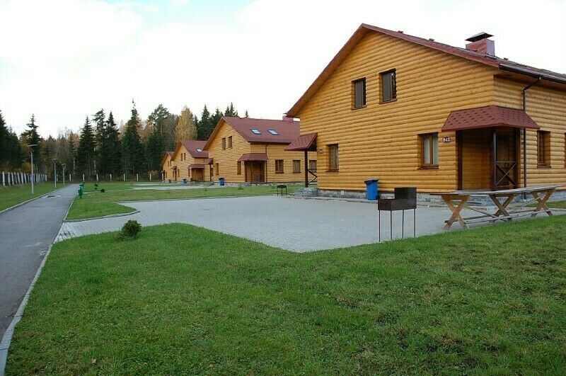 Вид на коттедж