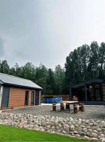 Коттедж с красивым видом из окна, Частный дом MADERO BARN HOUSE с баней, Выборг