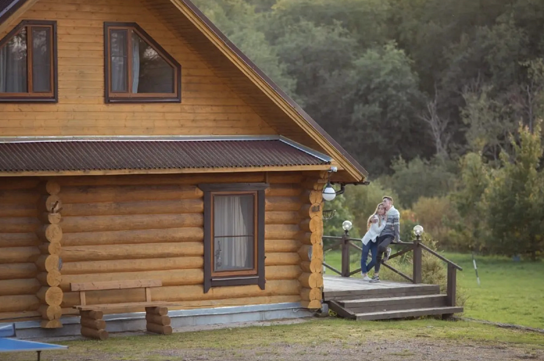 Усадьба Ястребино коттедж Нижний Дом, деревня Ястребино, Ленинградская область