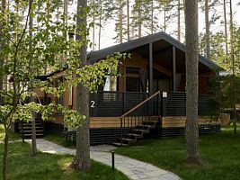 Коттедж с 2 комнатами с балконом и с красивым видом из окна, Гостевой дом Land Breeze, поселок Пески