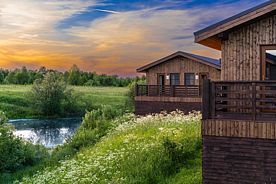 Панорамная дача с видом на озеро, Русские Сезоны Вятские Дачи, Вятское