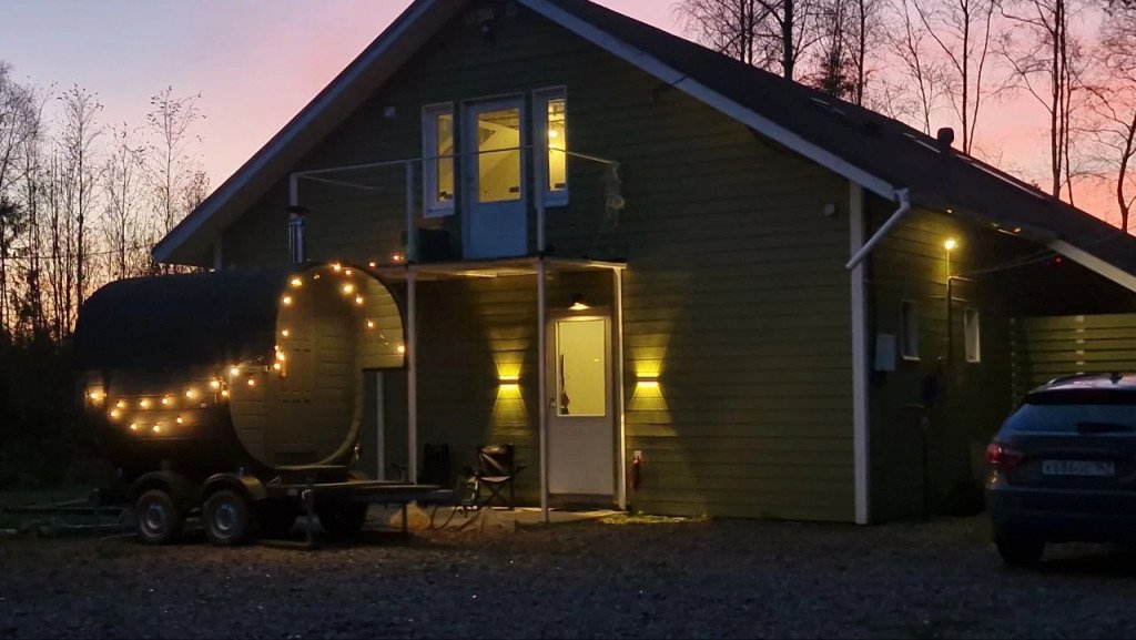 Частный дом Уединение в лесу, Шлиссельбург, Ленинградская область