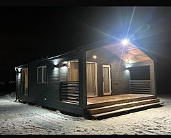 Коттедж с 2 комнатами с красивым видом из окна, Частный Дом на Границе с Лесом, поселок Рантуэ