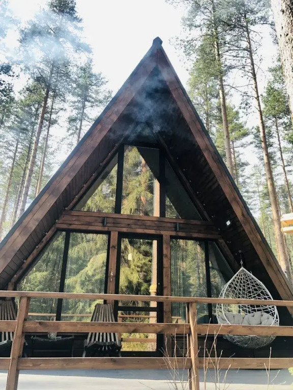 Частный дом Уютный дoм A-frame, Пряжа, Республика Карелия