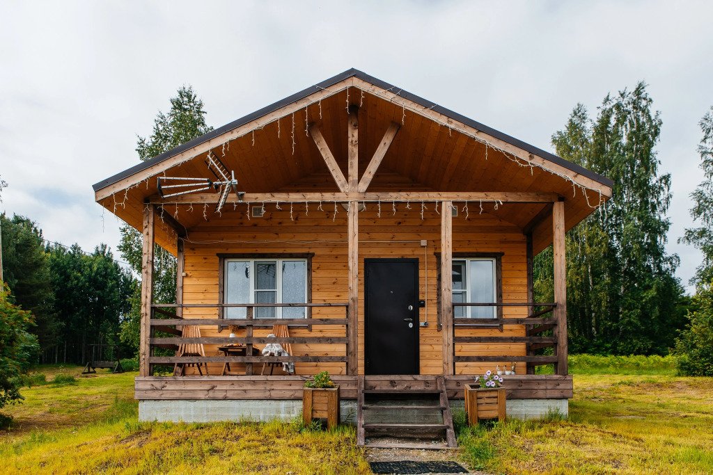 Частный дом Прозрачный берег 3, Суйстамо, Республика Карелия