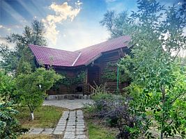 Двухместный коттедж двуспальная кровать, База отдыха Наша база Покровка, село Покровка