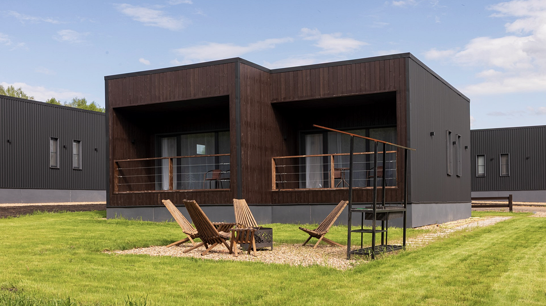 Дом 6-местный 3-комнатный (У леса на опушке с балконом)