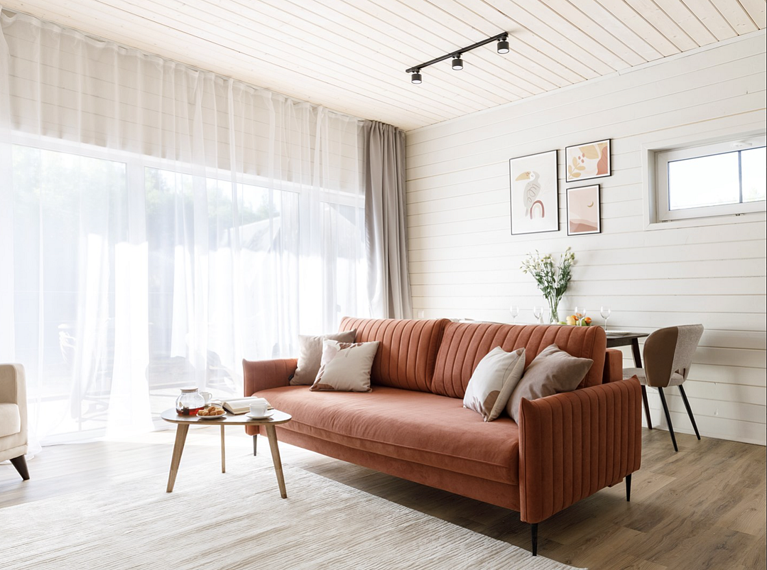 Дом 6-местный 3-комнатный (У леса на опушке с балконом)