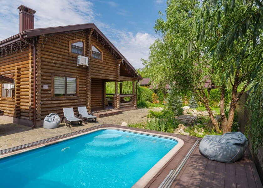 Коттедж 10-местный 4-комнатный (Дом Охотника)