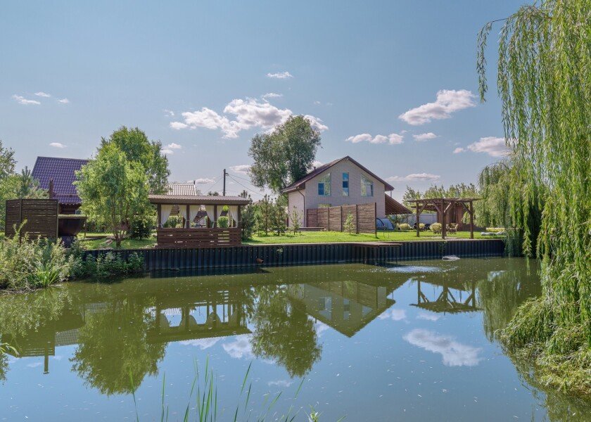 Коттедж 10-местный 4-комнатный (Дом Охотника)