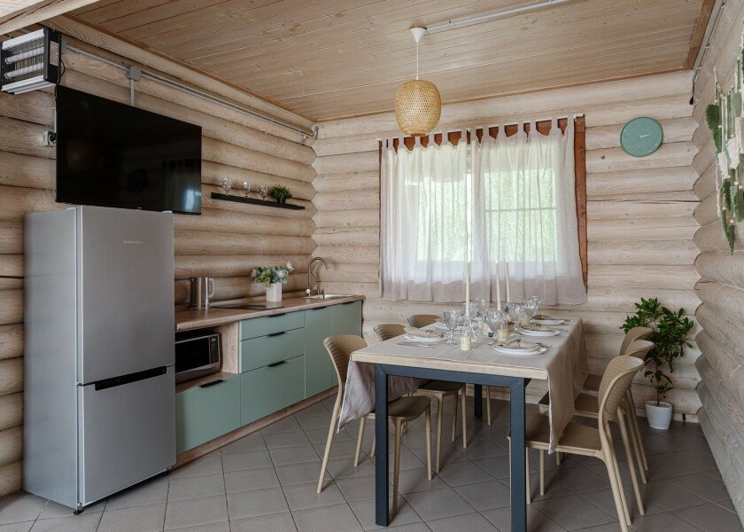 Коттедж 10-местный 4-комнатный (Дом Охотника)