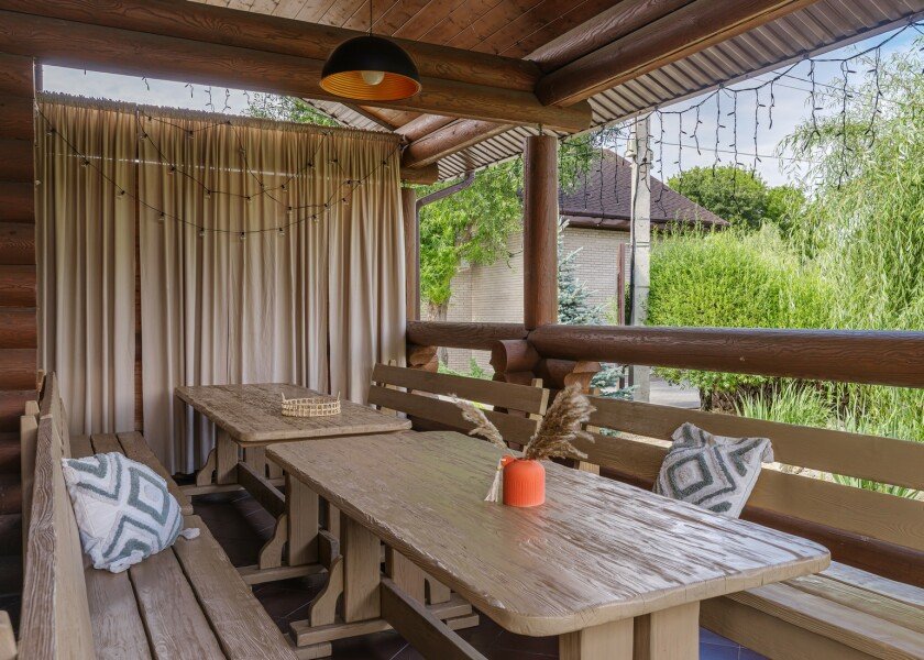 Коттедж 10-местный 4-комнатный (Дом Охотника)